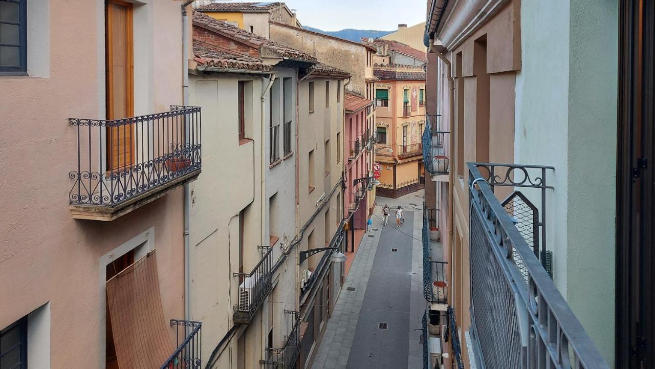 Precioso Apartamento Duplex En El Centro De Olot Appartement Buitenkant foto